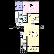 岡山県倉敷市下津井3丁目（賃貸アパート1LDK・1階・50.16㎡） その2