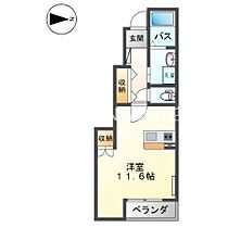 岡山県倉敷市玉島爪崎（賃貸アパート1R・1階・32.53㎡） その2