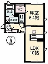 岡山県倉敷市上富井（賃貸アパート1LDK・1階・41.17㎡） その2