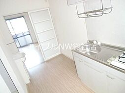JR吉備線 吉備津駅 徒歩10分の賃貸アパート 2階1Kのリビング/ダイニング