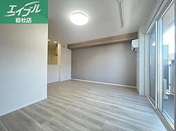 JR山陽本線 倉敷駅 徒歩16分の賃貸アパート 2階1LDKのリビング/ダイニング