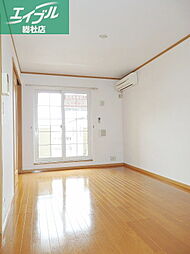 JR山陽本線 新倉敷駅 4.1kmの賃貸アパート 2階2LDKのリビング/ダイニング