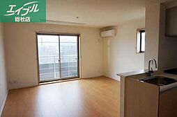 JR山陽本線 西阿知駅 徒歩6分の賃貸マンション 1階2LDKのリビング/ダイニング