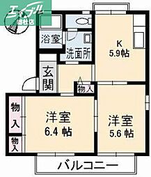 JR吉備線 東総社駅 徒歩19分 2階/-