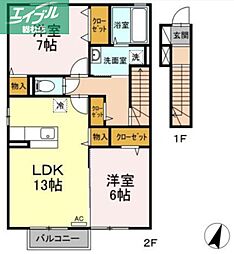 JR瀬戸大橋線 上の町駅 徒歩32分 2階/-
