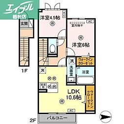 水島臨海鉄道 栄駅 徒歩19分 2階/-