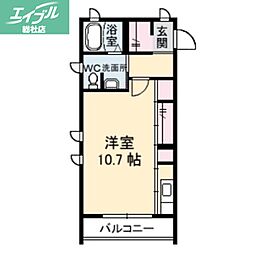 水島臨海鉄道 球場前駅 徒歩9分 2階/-