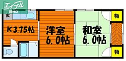 JR吉備線 総社駅 徒歩11分 2階/-