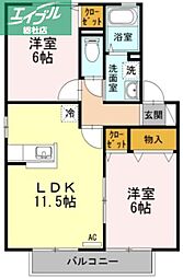 JR山陽本線 西阿知駅 徒歩8分 2階/-