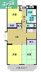 JR吉備線 東総社駅 徒歩5分 3階/-