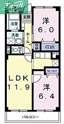 JR山陽本線 倉敷駅 徒歩8分 2階/-