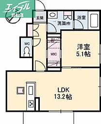 水島臨海鉄道 西富井駅 徒歩21分 1階/-