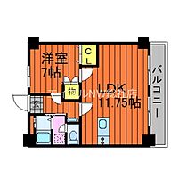 岡山県倉敷市松島（賃貸マンション1LDK・4階・54.19㎡） その2