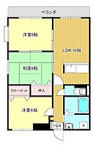 レジデンス豊岡  ｜ 兵庫県豊岡市戸牧（賃貸マンション3LDK・4階・63.65㎡） その2