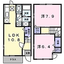 ジェントリーハウスII  ｜ 兵庫県豊岡市中陰（賃貸アパート2LDK・1階・60.24㎡） その2