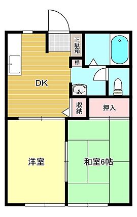 ハイツすずらん_間取り_0