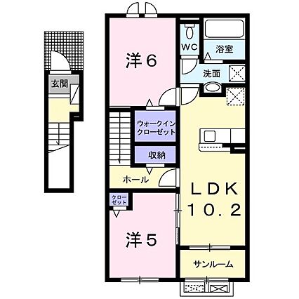 リベルラコッコB_間取り_0