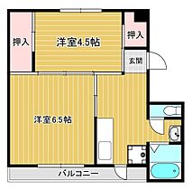 ヴィラナリー豊岡2号棟  ｜ 兵庫県豊岡市下陰（賃貸アパート2K・5階・33.54㎡） その2