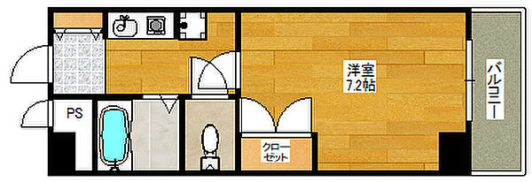 グランコート江坂 ｜大阪府吹田市江坂町2丁目(賃貸マンション1K・5階・22.50㎡)の写真 その2