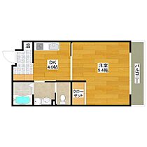 常陽第6ガーデンハイツ 203 ｜ 大阪府吹田市垂水町1丁目（賃貸マンション1DK・2階・35.02㎡） その2