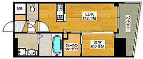 セレニテ新大阪ミラク弐番館  ｜ 大阪府大阪市淀川区宮原5丁目（賃貸マンション1LDK・2階・28.26㎡） その2