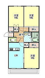 M&Aマンション 3LDKの間取図画像