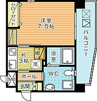 古船場タカヤコーポレーションビル 604 ｜ 福岡県北九州市小倉北区古船場町8-15（賃貸マンション1K・6階・25.00㎡） その2