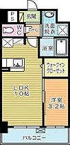 エンラージ・タワー 402 ｜ 福岡県北九州市小倉北区大畠１丁目2-9（賃貸マンション1LDK・4階・34.52㎡） その2