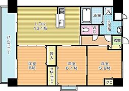 フローラ菜園場 7階