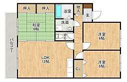 ニューセジュール緑ヶ丘 D棟 2階
