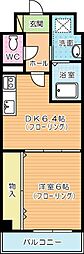間取図画像 1DK