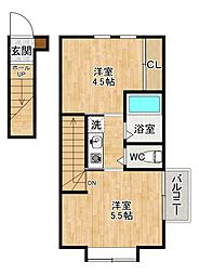 Dear津田（ディア津田）　B棟 2階