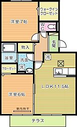 エクレールグランデ　B棟 1階