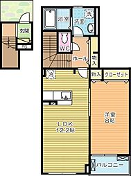 ヴィラルーチェ A棟 2階