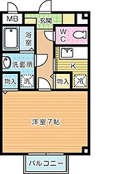 ヴィラージュD 2階/202