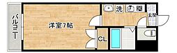 ビブレエナミ 1Kの間取図画像