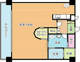 サンシャイン妙見表参道 803 ｜ 福岡県北九州市小倉北区神岳１丁目5-20（賃貸マンション1R・8階・46.26㎡） その2