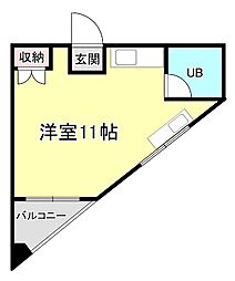 間取図画像 ワンルーム