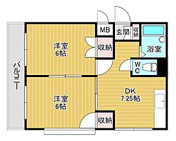 シャトレ金鶏II 4階/405