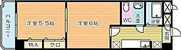 木下鉱産ビル 2Kの間取図画像