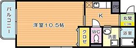 ルミネスタ学研台  ｜ 福岡県北九州市八幡西区本城学研台１丁目（賃貸マンション1K・3階・32.14㎡） その2