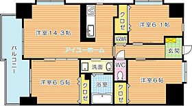 TGボナール浅川台　A棟  ｜ 福岡県北九州市八幡西区浅川台１丁目（賃貸マンション3LDK・3階・71.24㎡） その2