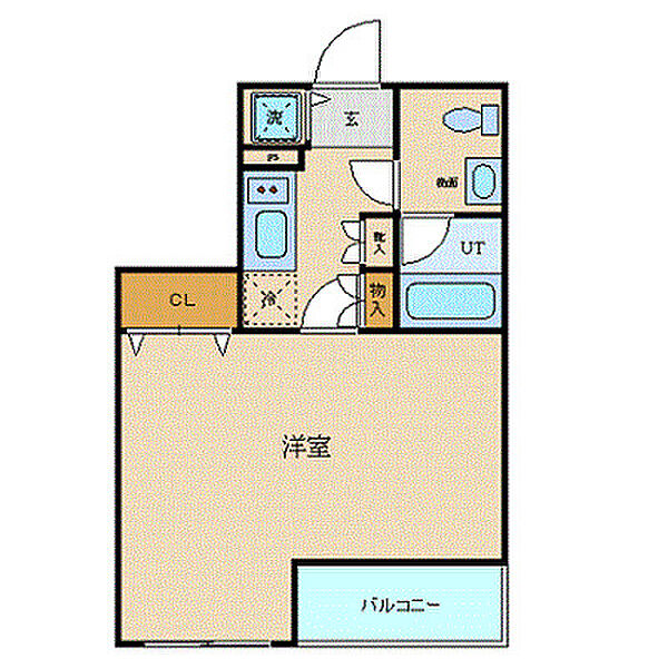 プレール・ドゥーク浅草 202｜東京都墨田区東駒形1丁目(賃貸マンション1K・2階・25.60㎡)の写真 その2