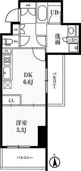 ＡＲ向島 0507｜東京都墨田区向島5丁目(賃貸マンション1DK・5階・34.43㎡)の写真 その2