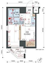 リヴシティ向島 503 ｜ 東京都墨田区向島5丁目29-10（賃貸マンション1K・5階・20.29㎡） その2