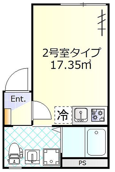 Ｈ．Ａスカイ 402｜東京都墨田区向島3丁目(賃貸マンション1R・4階・17.35㎡)の写真 その2