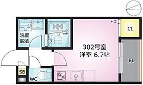 ＲＥＧＡＬＥＳＴ　白鳥 302 ｜ 東京都葛飾区白鳥2丁目6-12（賃貸アパート1R・3階・20.28㎡） その2