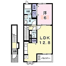 カーサ・クレイドルII 204 ｜ 香川県高松市成合町579番地（賃貸アパート1LDK・2階・49.13㎡） その2