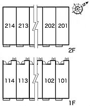 レオパレス花 211 ｜ 香川県高松市木太町3299-2（賃貸アパート1K・2階・28.02㎡） その4