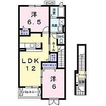 グランデ　カーサＡ 203 ｜ 香川県高松市小村町24番地1（賃貸アパート2LDK・2階・58.86㎡） その2